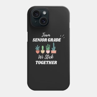 cactus team teacher gifts | senior grade team | senior team | gifts for teachers | stick together cactus gift teachers Phone Case