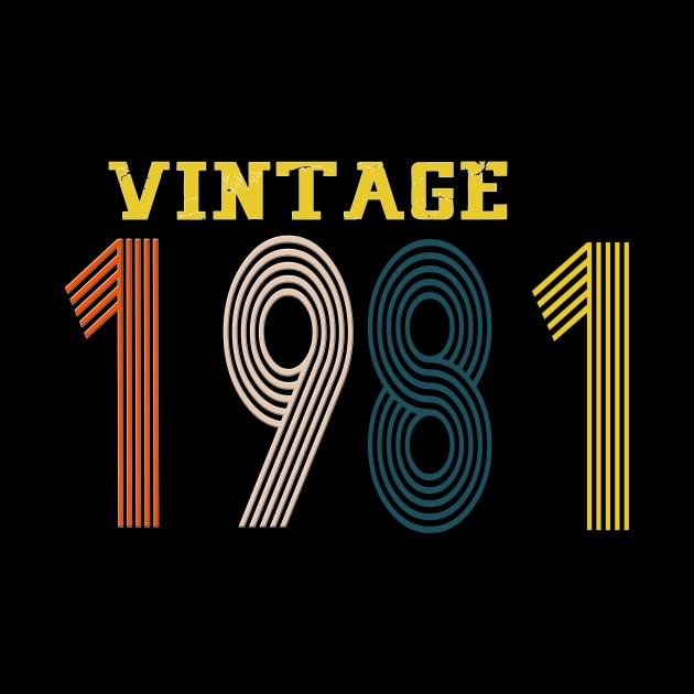 1981 vintage year retro by Yoda