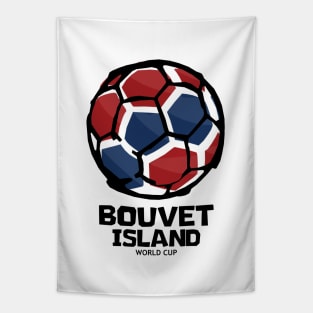 Bouvet Island Football Country Flag Tapestry