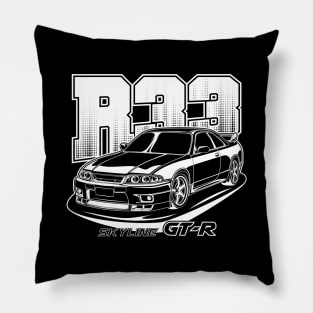 Skyline R33 GTR Pillow