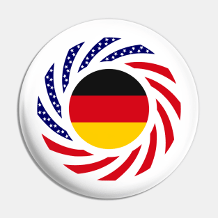 German American Multinational Patriot Flag Pin