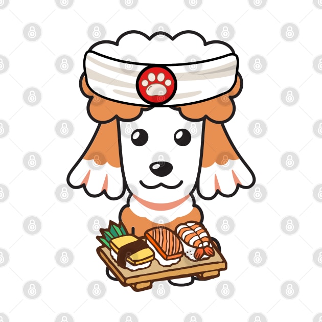 Sushi Chef poodle by Pet Station