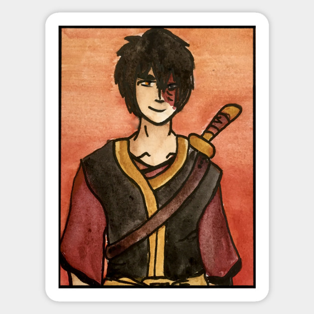 The Last Paintbender Zuko Art Nouveau Avatar The Last Airbender
