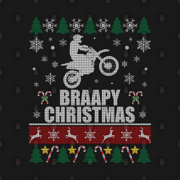 Braapy Christmas Motocross by Sleazoid