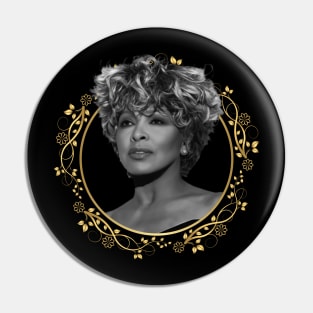 Tina Turner Musician Rock Pin