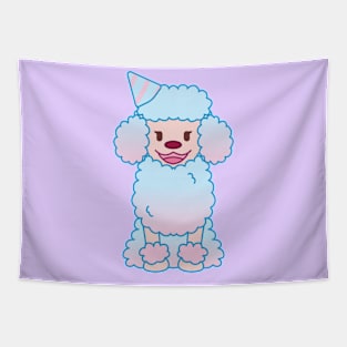 Cotton Candy Poodle Tapestry