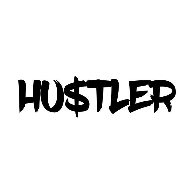 Hustler black gift idea by Monstershirts