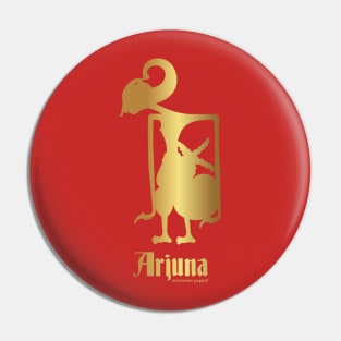 Arjuna puppet Pin