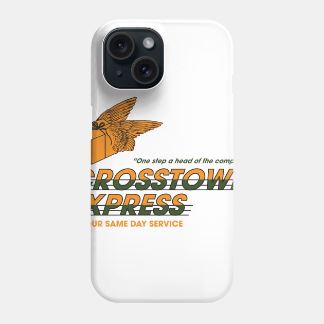 Crosstown Express Delivery Service Phone Case by MindsparkCreative