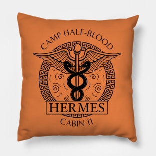 Hermes Logo Pillow