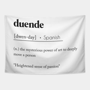 Duende Definition Tapestry