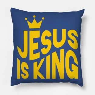 Jesus Is King Pillow