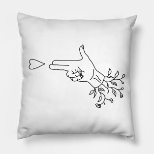 Love pistole Pillow