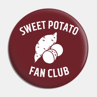 Sweet Potato Fan Club Pin
