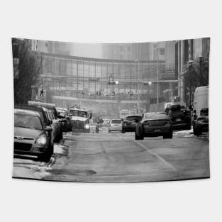 Traffic in the Winter. Tapestry
