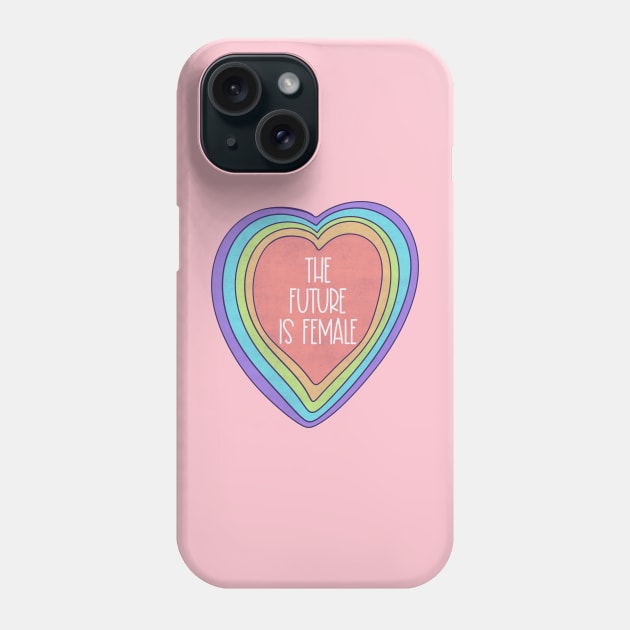 The future is female Phone Case by Jess Adams