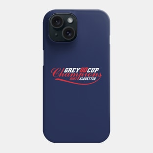 Alouettes Grey Cup Champions 2023 Phone Case