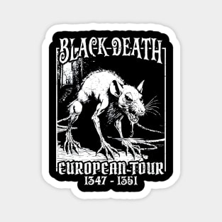 Black Death European Tour 1347-1351 Magnet