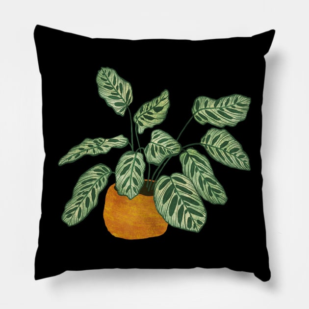 House Plant Pillow by Lidiebug