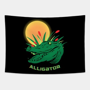 Alligator Tapestry