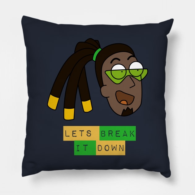 Lucio overwatch Pillow by ahmedelsiddig