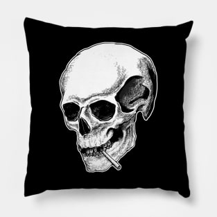 Smoking Skeletons Pillow