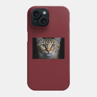 Cat portrait Phone Case