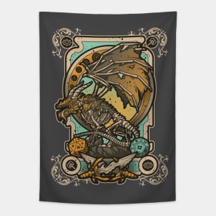 Zombie Dragon Tapestry