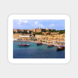 Valetta Harbour Magnet