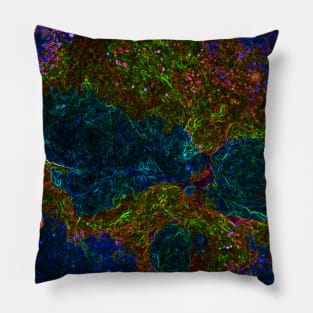 Black Panther Art - Glowing Edges 45 Pillow