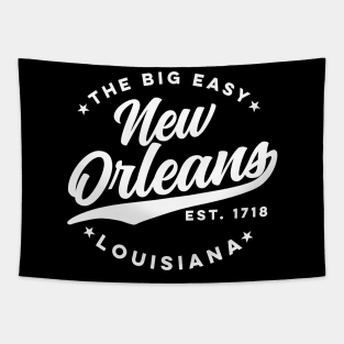 Vintage New Orleans Louisiana The Big Easy USA City Tapestry