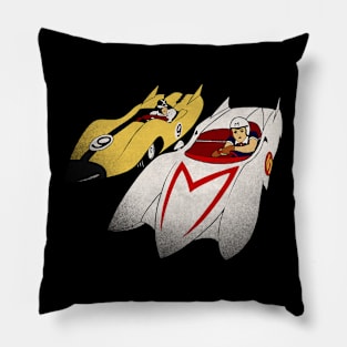 Vintage Cars Fight Pillow