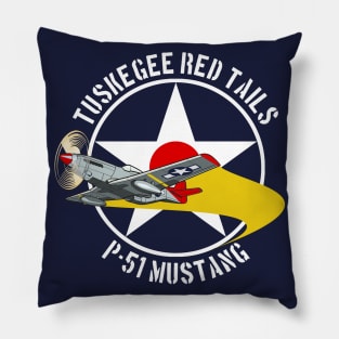 Tuskegee Red Tails Pillow