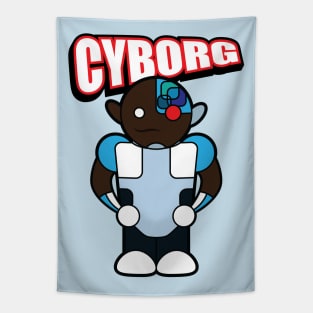 Tooniefied Cyborg Tapestry