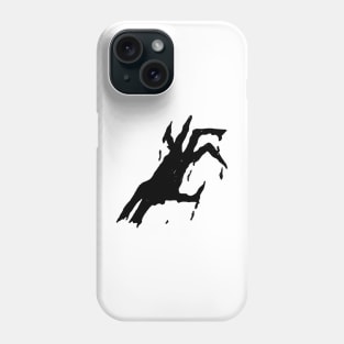 Dark and Gritty Dripping Slime Hand Phone Case