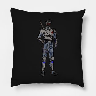 Ninja Sketch Pillow