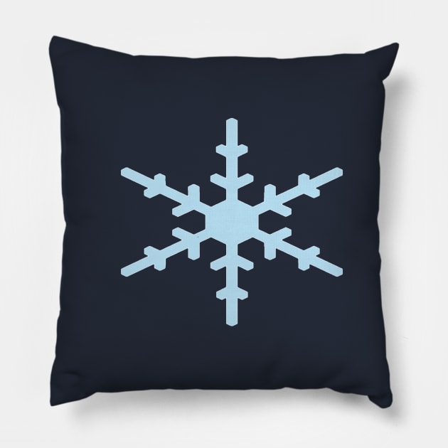 winter snowflake Pillow by cartoonygifts