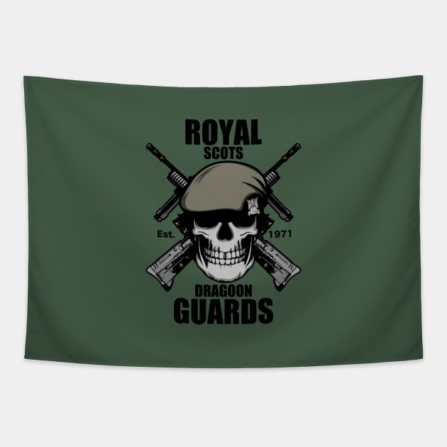 Royal Scots Dragoon Guards Tapestry by TCP