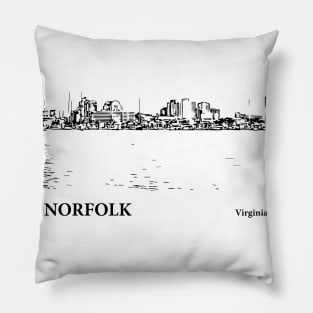 Norfolk - Virginia Pillow