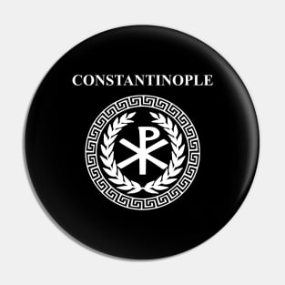 Constantinople Byzantine Empire Logo Pin