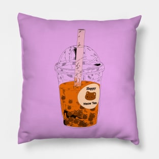 Meow tea Pillow