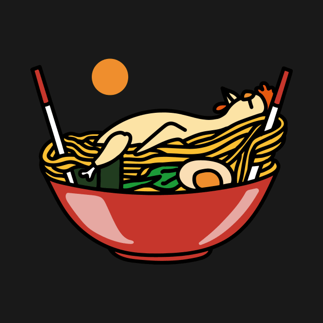 Chicken Noodle Soup by kalemstudio