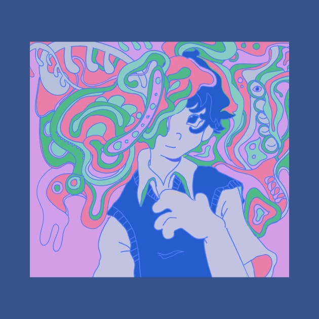 Omori fanart by Sn00