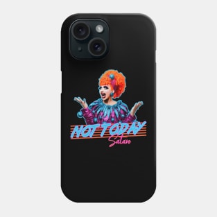 not today satan Phone Case