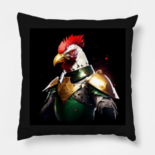 Chicken Knight - Christian Pillow