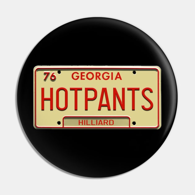 Smokey and the Bandit HOT PANTS Tag Pin by RetroZest