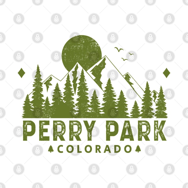 Perry Park Colorado Mountain Souvenir by HomeSpirit