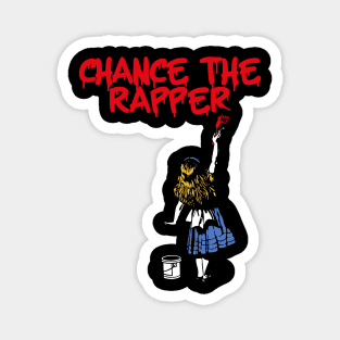 chance the ripper and red girl Magnet