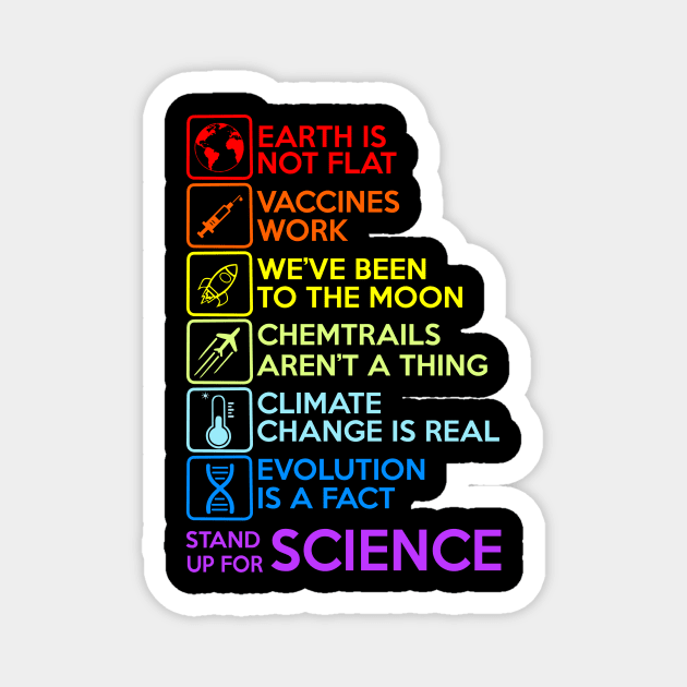 Stand Up For Science Magnet by MonataHedd