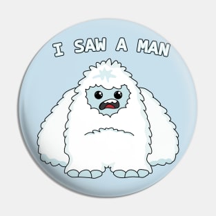 Cute Yeti Pin